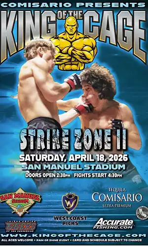 King of the Cage Strike Zone 2 flyer