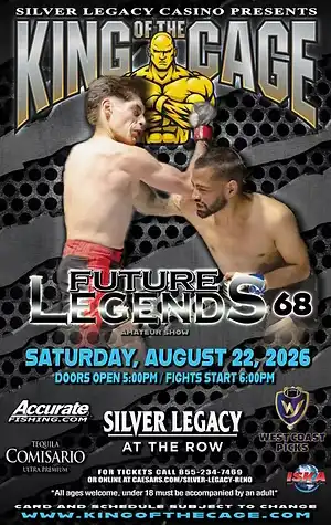 King of the Cage Future Legends 68 flyer